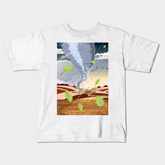 Twister Kids T-Shirt by nickemporium1